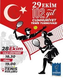 Cumhuriyet Bayramı Vals gösterisi ve Tenis Turnuvası
