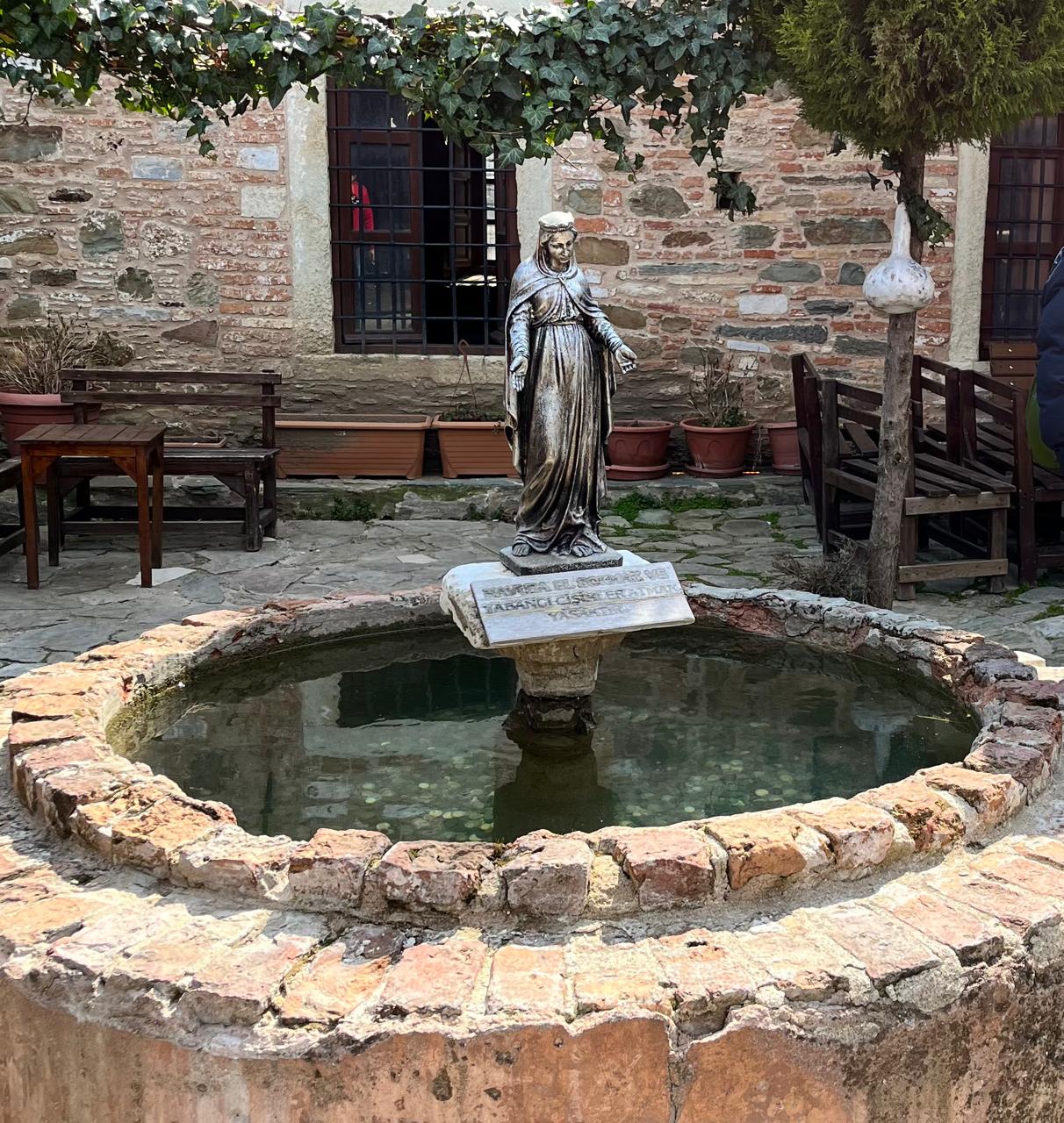 Exterior of the Church of St. John the Baptist in Şirince